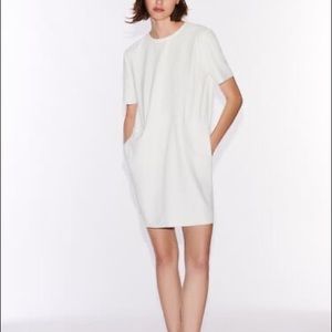 NWT Zara Faux Suede Mini Dress White NWT 5070/157